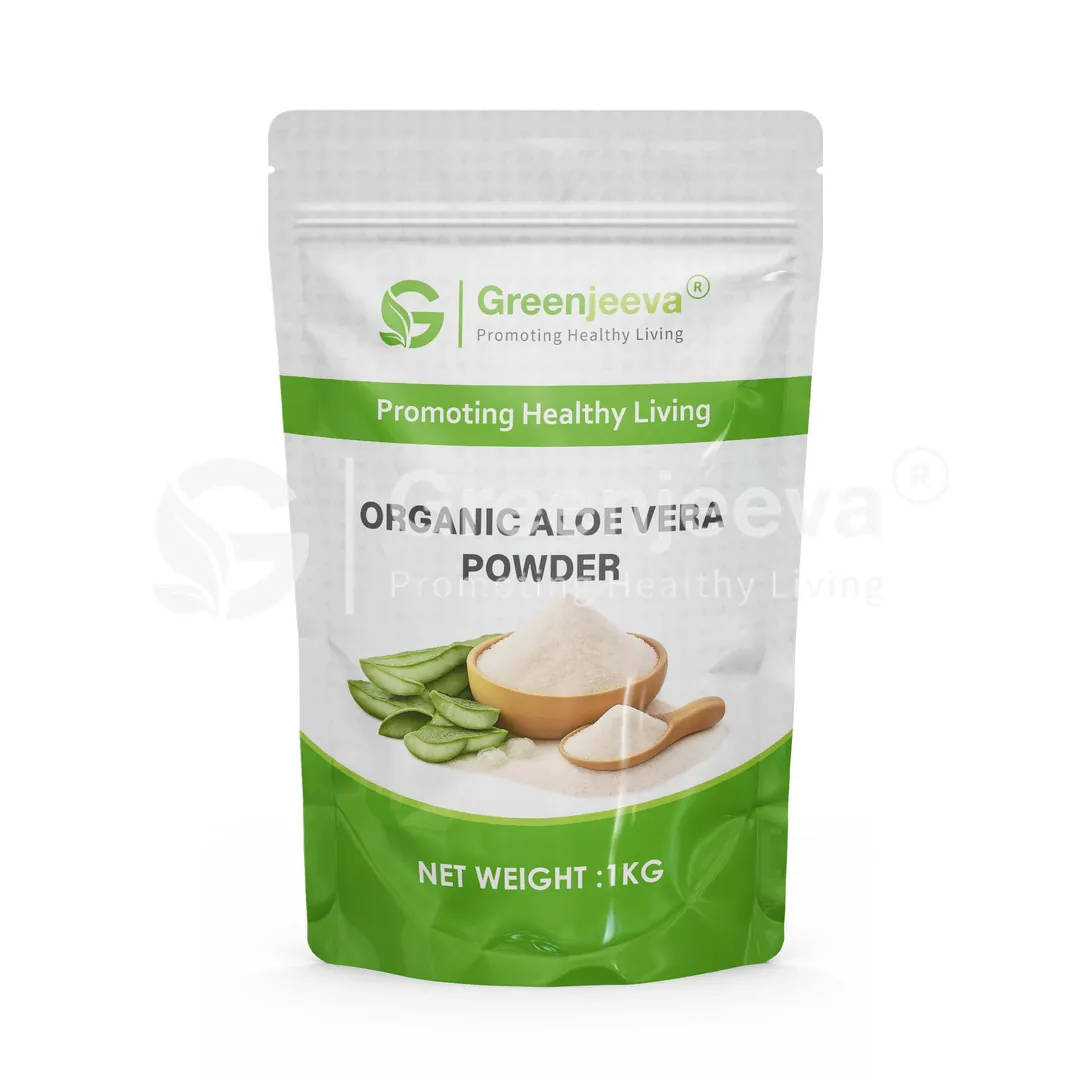 Organic Aloe Vera Powder Pouch Organic Aloe Vera Powder Pouch